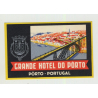 Grande Hotel Do Porto / Portugal (Vintage Luggage Label)