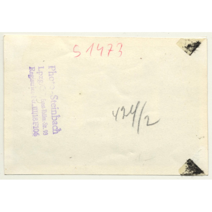 3 Guys In Funny Swim Dresses / Gay INT (Vintage Photo ~1940s/1950s)