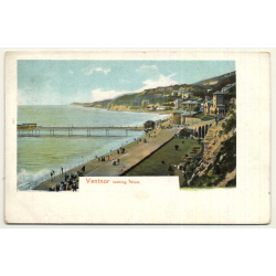 United Kingdom: Ventnor Looking West (Vintage Postcard ~1900s)