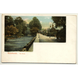 United Kingdom: Bonchurch, The Pond (Vintage Postcard ~1900s)