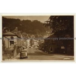 Matlock Bath / UK: Street Scene - Derwent Garden's Café (Vintage RPPC)