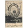 UK: Earls Court - The Gigantic Wheel (Vintage Postcard 1903)