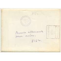 German Aviator Bomb / Service Photographique Armée Belge SPAB (Vintage Photo ~1920s)