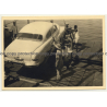 Cong Belge: Car Is Being Loaded On Ship *1 / Oldtimer (Vintage Photo ~1950s)