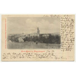 Szentendre / Hungary: Angyal Hegyröl - Church (Vintage Postcard 1899)