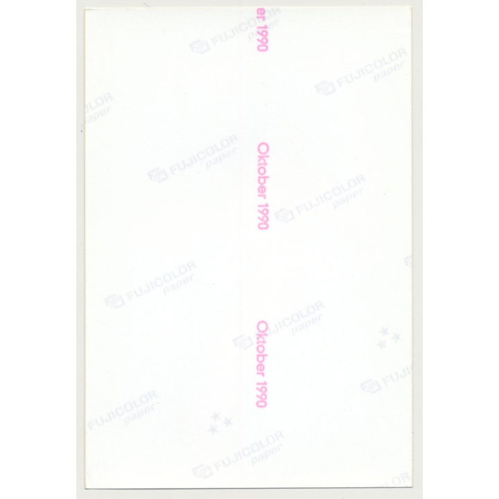 Racy Topless Brunette In White Panties *3 / Long Legs (Vintage Photo 1990)