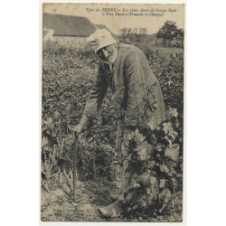 Types Du Berry - Les Vieux Amis De George Sand: Le Père Thomas (Vintage Postcard ~1910)