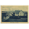 Toftlund / Denmark: Street View - Old Houses - Chimney (Vintage Postcard 1918)