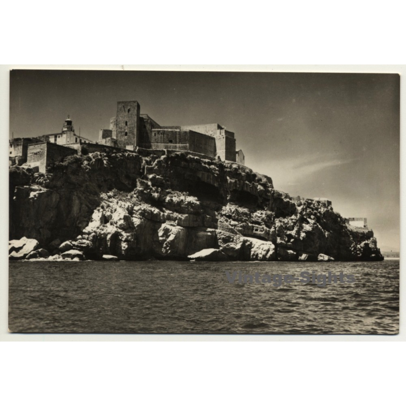 Peñiscola / Castellón: Castillo Desde El Mar (Vintage RPPC) Peñiscola / Castellón: Castillo Desde El Mar (Vintage RPPC)