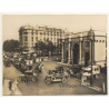 London / UK: Marble Arch & Oxford Street - Oldtimers (Vintage Photo Sepia ~1920s)