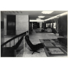 Bruxelles: Hotel Mac Donald - Hotel Lobby - Lounge Chair / Architecture - M.Lambrichs (Vintage Photo ~1960s)