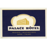 Helsinki / Finland: Palace Hotel (Vintage Luggage Label)