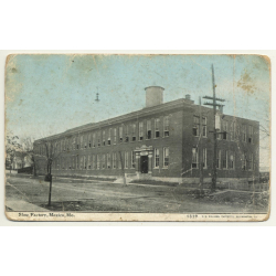 Mexico - Missouri / USA: Shoe Factory (Vintage Postcard 1910)