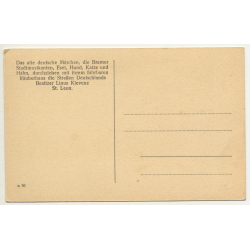 Bremer Stadtmusikanten *2 / Esel - Hund - Katze - Hahn (Vintage Postcard)