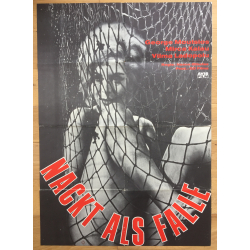 Nackt Als Falle - Original 1966 German Movie Poster / George Moutsious