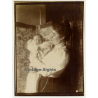 Belgian Upper Society Family *3: Mother & Baby (Vintage Photo Sepia ~1910s/1920s)