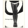 Long Leg Study / Woman Lifts Skirt (Vintage Photo 1980s Wolfgang Klein DIN A4+)