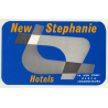 Johannesburg / South Africa: New Stephanie Hotels (Vintage Luggage Label)