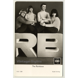 The Rainbows / CBS - German Beat (Vintage Fan RPPC ~1960s)