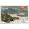 Switzerland: Rigi Staffel & Vierwaldstättersee (Vintage PC C. Steinmann 1902)