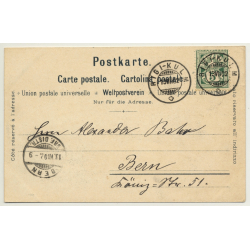 Switzerland: Rigi Staffel & Vierwaldstättersee (Vintage PC C. Steinmann 1902)