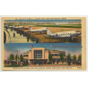 New York / USA: La Guardia Field / Municipal Airport (Vintage Postcard)
