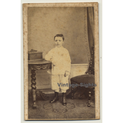 A. Dulluard / Bruxelles: Little Boy In Fine Clothes (Vintage...