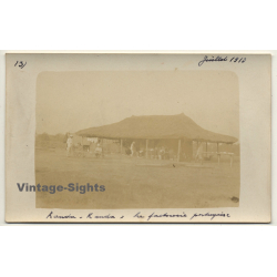 Kanda-Kanda / Conge-Belge: Le Factorerie Portugaise (Vintage RPPC 1913)