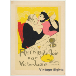Toulouse-Lautrec: Reine De Joie (Vintage Silkscreen Print ~ 1950s)