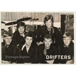 Drifters - Swedish Pop Band (Vintage Fan RPPC 1969)