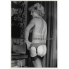 Rear View Of Tall Blonde Nude *2 / Butt - Tan Lines (Vintage Photo GDR 1970s)