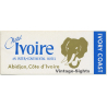 Abidjan / Ivory Coast: Hotel Ivoire - Inter Continental (Vintage Self Adhesive Luggage Label / Sticker)