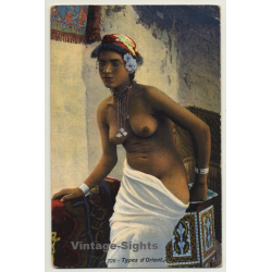 Lehnert & Landrock: Types D'Orient - 729 / Risqué (Vintage Postcard ~1910s/1920s)