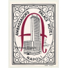 Napoli / Italy: Ambassador's Palace Hotel (Vintage Luggage Label)