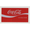 Vintage Coca Cola Vending Machine Decal 4.5 x 8 CM (Germany 1970s/1980s)