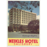 Salisbury / United Kingdom: Meikles Hotel (Vintage Luggage Label)