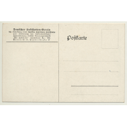 Luftflotten Verein: Deutsche Taube Im Kampf (Vintage Postcard Aviation 1915)