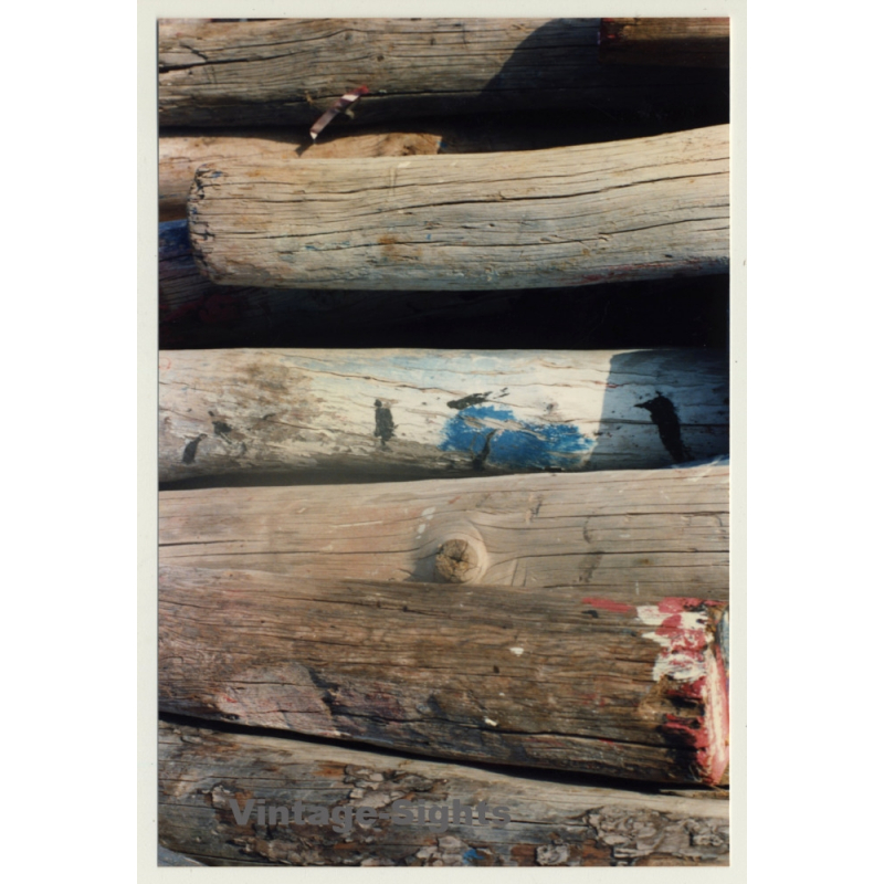 Lydia Nash / Bruxelles: Wood Logs III (Vintage Photo Art 1992)