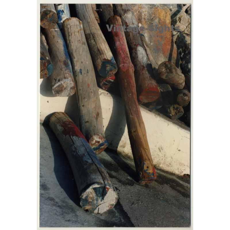 Lydia Nash / Bruxelles: Wood Logs IV (Vintage Photo Art 1992)