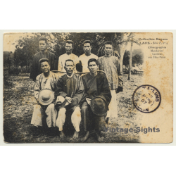 Laos / Indochina: Mandarins, Laotiens Aux Hua Pahn (Vintage PC 1907 Ethnic)