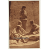 Magrheb: Enfants Arabes Jouant (Vintage Postcard)