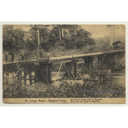 Congo Belge: Pont De La Lukula / Mayumbe (Vintage PC 1919)