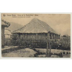 Congo Belge: Ruzizi-Kivu - Uvira / Brick House (Vintage PC ~1910s)
