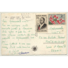 Africa: Topless Indigenous Dancing Girl / Tribal - Ethno (Vintage RPPC)