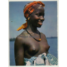 Africa: Sweet Topless Indigenous Girl / Ethno (Vintage RPPC)