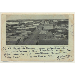 Australia: Part Panorama Of Fremantle / High Street (Vintage PC 1904)