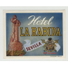 Hotel La Rabida - Sevilla / Spain (Vintage Luggage Label)