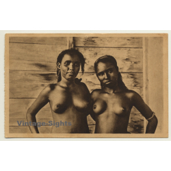 Indigenous Beauty - Beauté Indigène  / Nude - Ethnic (Vintage Postcard)