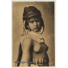 North Africa: Topless Maghreb Woman / Nude - Ethnic (Vintage Postcard)