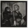 Lacquer Lady & Sweet Blonde *4 / Fetish - BDSM (Vintage Contact Sheet Photo 1970s)